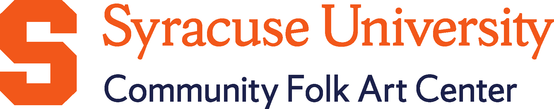 Community Folk Art Center Syracuse University  New Logo Vector Logo